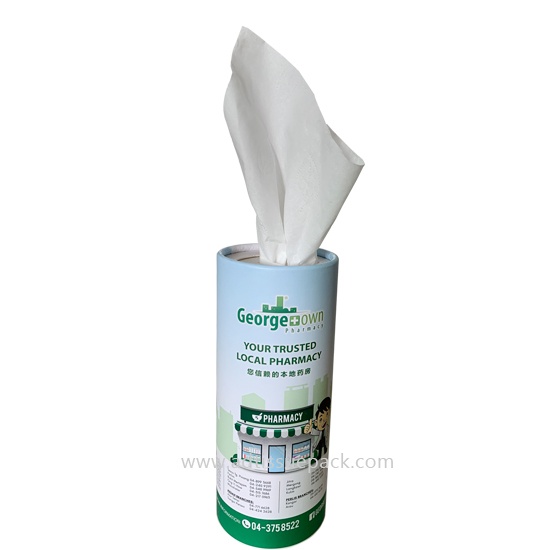 Gorge Town Tube tissues bottle tissues