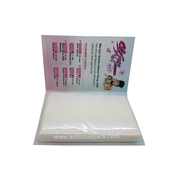 Queen Card tissue pack