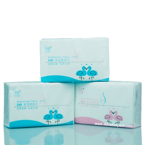 Super soft lotion facial tissue