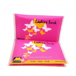 Lady luck wallet tissue promo tissue